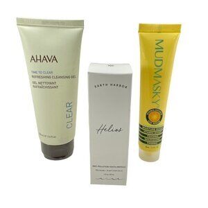 Mudmasky Earth Harbor, Ahava Beauty Bundle New
